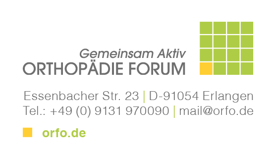Gemeinsam aktiv Orthopädie Forum Erlangen