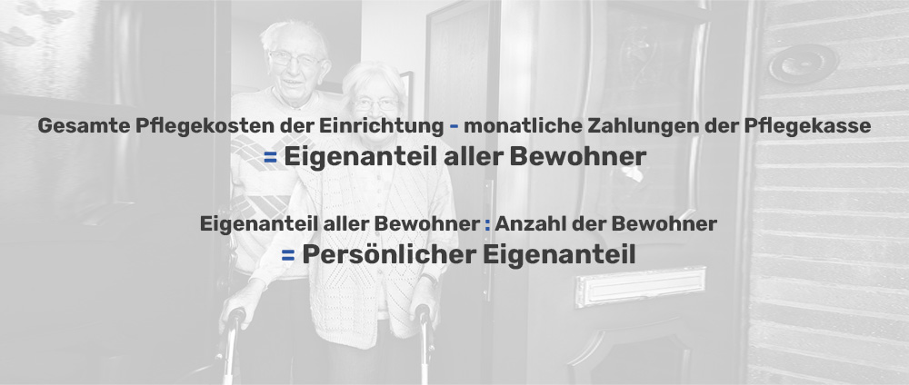 Berechnung Eigenanteil Pflegeheim