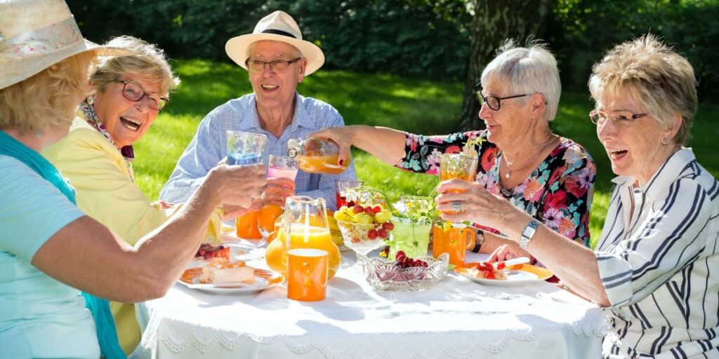 Essen & Trinken bei Hitze