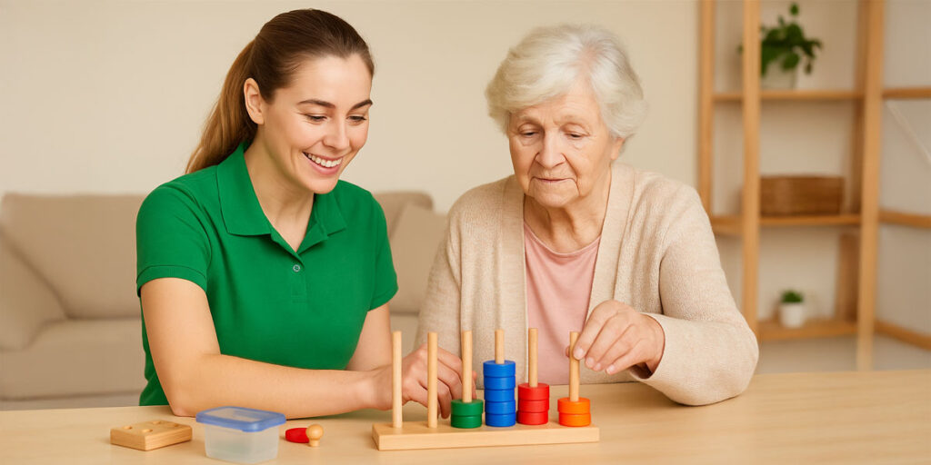 Ergotherapie für Senioren kann sinnvoll sein