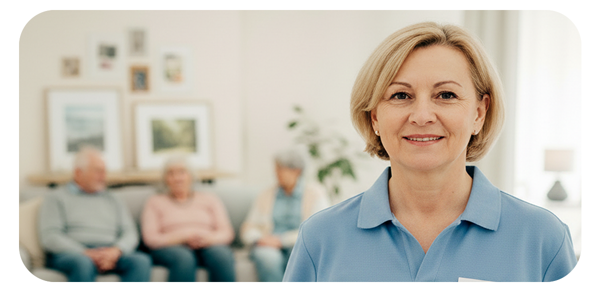 Betreuungsgraft in der Senioren WG